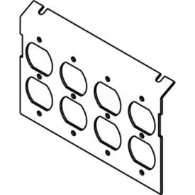 Floor Box Ac8850 Plate (4) Duplex Devices Kos