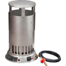 Propane Convection Heater, Silver, 200000 BTU