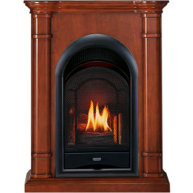 Dual Fuel Vent Free Gas Fireplace System, 15000 BTU, T-Stat Control, Apple Spice