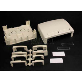 Pdb4tjv Four Tracjack Data Box, Ivory, 3-3/4"L