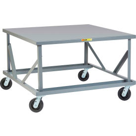 Fixed Height Pallet Stand PDFS-4248-6PH - 42 x 48 Solid Deck