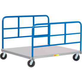 Pallet Dolly with Double End Racks PDS-42-6PH-2H - 42 x 48 Solid Deck
