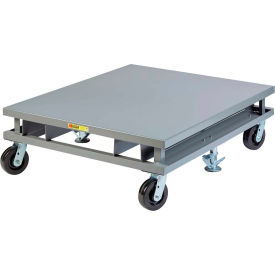 Solid Deck Pallet Dolly with Fork Pockets PDS-42-6PHFP2FL - 3600 Lb. Cap. - 48x42