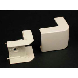 Pn10f18wh External Elbow, White, 1-5/8"L