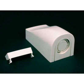 Entrance End Fitting, Fog White, 3-7/8"L