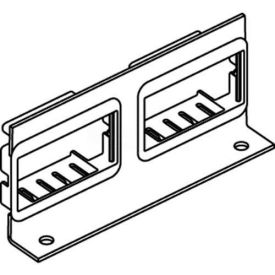 Floor Box Internal Bracket W/(2) 2a Mini Adapter Bezels