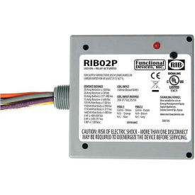 Enclosed Power Relay 20A, DPDT, 208-277VAC