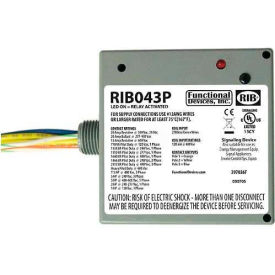 Enclosed Power Relay, 20A, 3PST, 480VAC