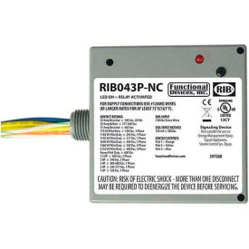 Enclosed Power Relay, 20A, 3PST-NC, 480VAC