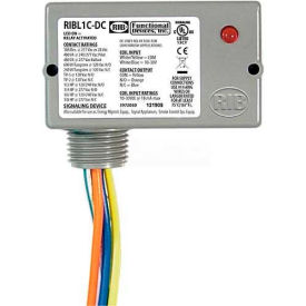 Enclosed Relays, 10A, SPDT, 10-30VDC, Low-Inrush