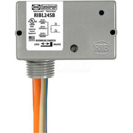 Enclosed Latching Relay, 20A, 24VAC/DC, W/switch