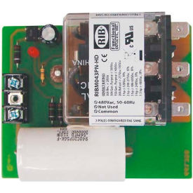 Panel Relay RIBM043PN-HD, 4" x 3.25", 20A, 3PDT, 480VAC
