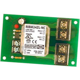 Panel Relay, 4" x 2.35", 30A, DPST-NC, 24VAC/DC