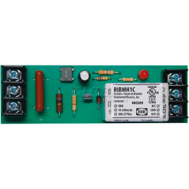 Track Mount Relay / 4" / 15A / SPDT / 10-30VAC / DC / 208-277VAC
