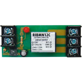 Track Mount Relay, 2.75", 15A, SPDT, 12VAC/DC