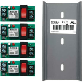 Track Mount Relay, 4 Panel, 1-MT212-6