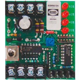 Manual Analog Override Switch, 2.75", W/Monitor, 24VAC/DC Power Input
