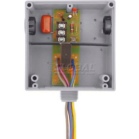 T Style Relay, Enclosed, Hi/Low Sep. 10A, DPDT, 24VAC/DC/120VAC