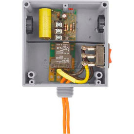 Enclosed Relay, Hi/Low Sep. 20A, SPST, 24VAC/DC/208-277VAC, Override
