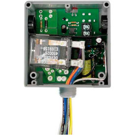 Enclosed Relay, Hi/Low Sep, 20A, DPDT, 120VAC Power, 5-30VAC/DC Control