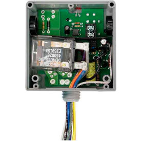 Enclosed Relay, Hi/Low Sep, 20A, DPDT, 208-277VAC Power, 5-30VAC/DC Control