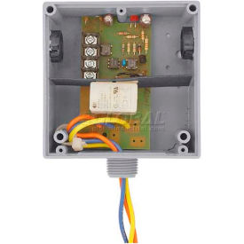 Enclosed Relay, Hi/Low Sep, 10A, SPDT, 10-30VAC/DC Power, 5-30VAC/DC Control