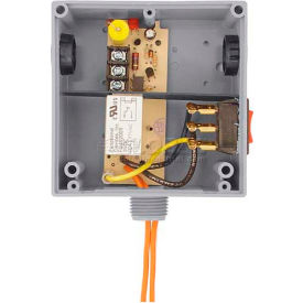 RIB T Style Relay, Enclosed, Hi/Low Sep. 10A, SPST, 10-30VAC/DC/208-277VAC, Override