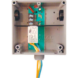 RIB T Style Relay, Enclosed, Hi/Low Sep. 10A, SPDT, 10-30VAC/DC/120VAC