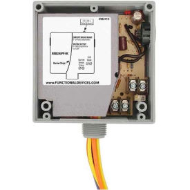 Enclosed Internal AC Sensor W/Relay, Analog, 20A, 3PST-NC, 24VAC/DC