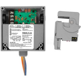 Enclosed Solid-Core AC Sensor W/Relay, Adj., 10A, SPST, 10-30VAC/DC, Override