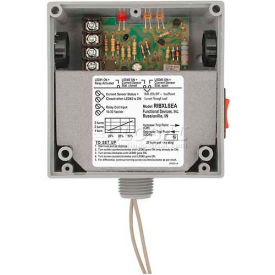 Enclosed Internal Low AC Sensor W/Relay, Adj., 10A, SPST, 10-30VAC/DC, Override