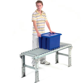 1-3/8" Dia. Steel Roller Conveyor Straight Section