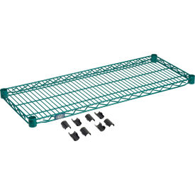 Poly-Green® Epoxy Wire Shelf 36"W x 14"D
