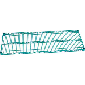Poly-Green® Epoxy Wire Shelf 48"W x 14"D