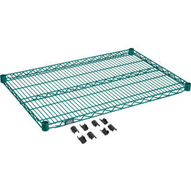 Poly-Green Epoxy Wire Shelf 36"W x 24"D