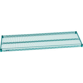 Poly-Green Epoxy Wire Shelf 60"W x 24"D