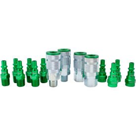 ColorFit Green Coupler and Plug Kit, A Style, 14 Pieces