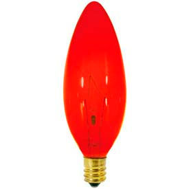 25w Incandescent W/ Candelabra Base Bulb