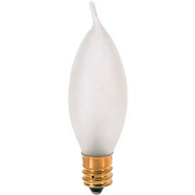 10w Incandescent W/ Candelabra Base Bulb