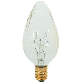 15w Incandescent W/ Candelabra Base Bulb