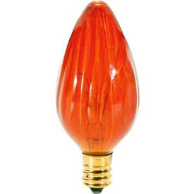 25w Incandescent W/ Candelabra Base Bulb