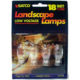 18w Miniature & Sealed Beams W/ Mini Wedge Base Bulb
