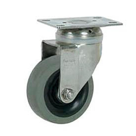 Swivel Plate Caster 5" TPR Wheel