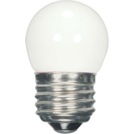 1.2W LED S11 Night Light Bulb Medium Base White 2700K