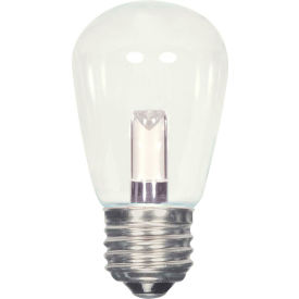 1.4W LED S14 Clear Medium Base