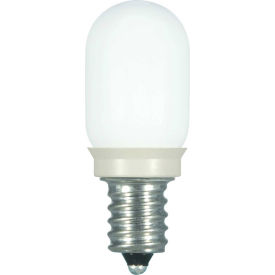 0.8W LED T6 Indicator Bulb Candelabra Base Frost 2700K