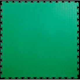 PVC Floor Tiles, 19.5x19.5", Textured, Green