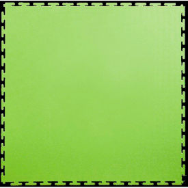 PVC Floor Tiles, 19.5x19.5", Textured, Neon Green