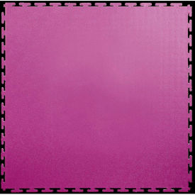 PVC Floor Tiles, 19.5x19.5", Textured, Purple