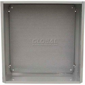 Sub-Panel SP4404L, Perforated Steel, 16.875"H x 15.75"W x .25" Thick